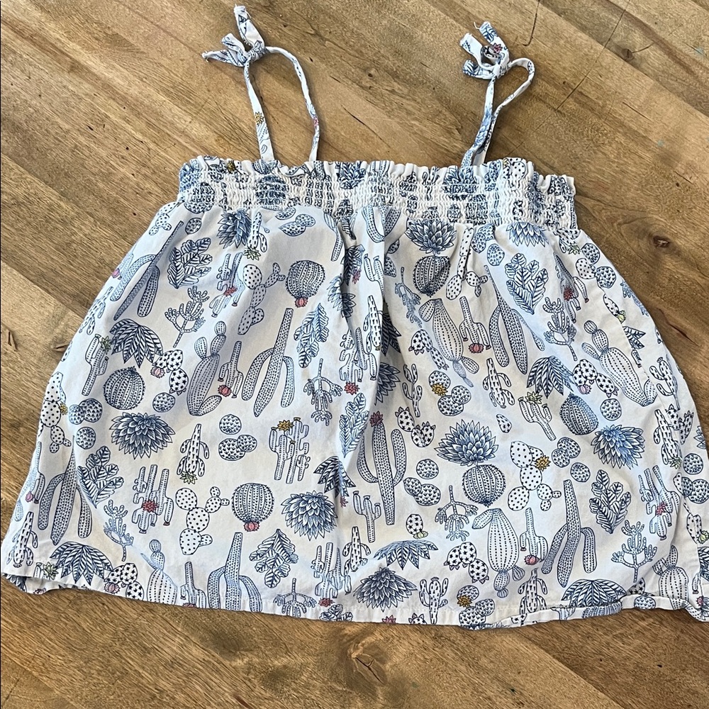 Succulent Print Tank